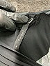 Poleci 100% Silk Graphic Silver Gray Cocktail Dress Size 4 - photo 7
