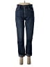 Current/Elliott Chevron-herringbone Blue Jeans Size 25 waist - photo 1