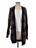American Eagle Outfitters Plaid Brown Cardigan Size S - photo 1