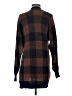 American Eagle Outfitters Plaid Brown Cardigan Size S - photo 2