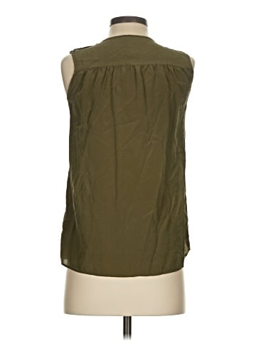 Petticoat Alley Sleeveless Silk Top (view 2)