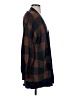 American Eagle Outfitters Plaid Brown Cardigan Size S - photo 4