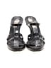 Vera Wang Black Sandals Size 7 - photo 2