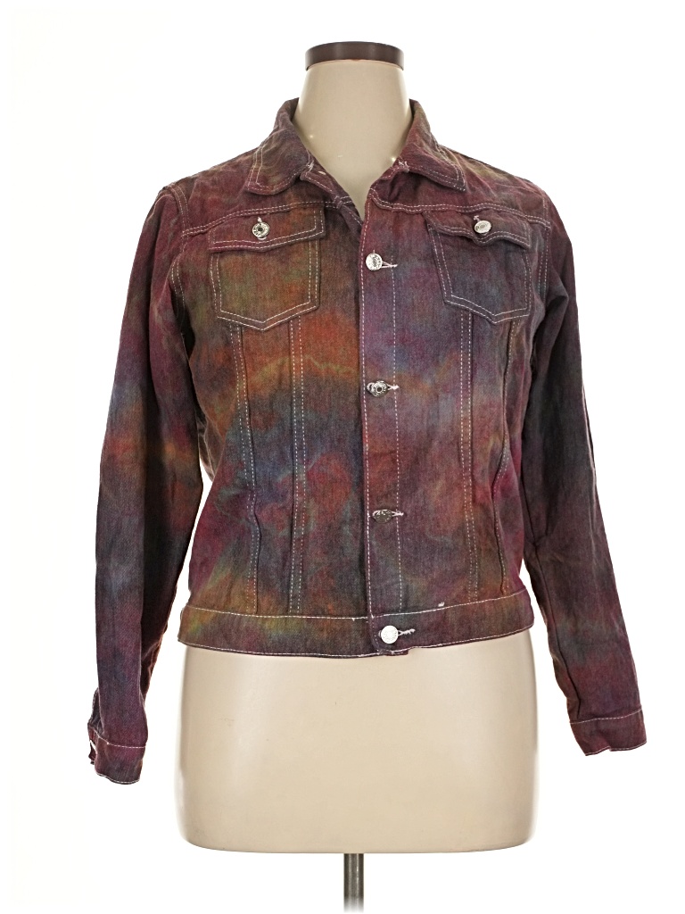 Pre-owned Unbranded Jacket In Purple