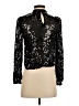 J.Crew 100% Viscose Black Long Sleeve Blouse Size XXS - photo 2
