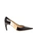 Bally Color Block Brown Heels Size 6 1/2 - photo 1