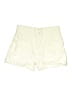 Jonathan Simkhai 100% Cotton Solid Ivory Cargo Shorts Size 30 waist - photo 1