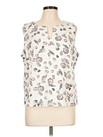 Liz Claiborne Sleeveless T-Shirt (view 1)
