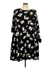 PIPHANY Print Black Casual Dress Size 2X - photo 1