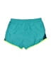 Nike 100% Polyester Color Block Green Athletic Shorts Size XS (kids) - photo 2