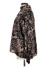 Allison Joy Animal Print Black Long Sleeve Blouse Size L - photo 5