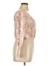 Guess 100% Linen Pink Long Sleeve Blouse Size XL - photo 4