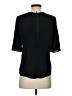 Milly Black 3/4 Sleeve Silk Top Size 2 - photo 2