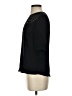 Milly Black 3/4 Sleeve Silk Top Size 2 - photo 5