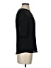 Milly Black 3/4 Sleeve Silk Top Size 2 - photo 4