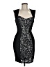 Guess Graphic Black Cocktail Dress Size 6 - photo 1