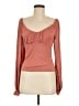 Lulus Brown Long Sleeve Top Size M - photo 1