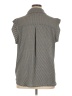 Pleione 100% Polyester Houndstooth Gray Sleeveless Blouse Size XL - photo 2