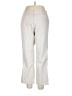 Venezia Solid Ivory Casual Pants Size 14 - photo 1