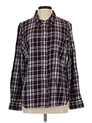 Tommy Hilfiger Long Sleeve Button-Down Shirt (view 1)