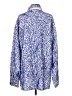 STAUD Print Blue Long Sleeve Blouse Size S - photo 2