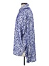 STAUD Print Blue Long Sleeve Blouse Size S - photo 5
