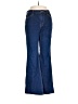 Old Navy Chevron-herringbone Blue Jeans Size 8 - photo 1