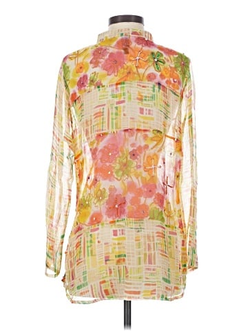 Berek 3/4 Sleeve Silk Top (view 2)