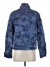 Coldwater Creek Print Blue Denim Jacket Size S - photo 2
