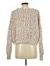 Joe Boxer Tweed White Pullover Sweater Size L - photo 2