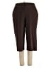 Hillard & Hanson Brown Casual Pants Size 18 - photo 1