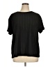 Max Studio Black Short Sleeve Top Size 1X - photo 1