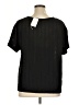 Max Studio Black Short Sleeve Top Size 1X - photo 2