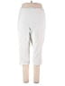 Just My Size Solid Silver Casual Pants Size 22 - photo 1