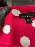 Alyx Polka Dots Pink Cocktail Dress Size 16 - photo 7