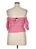 Bebe 100% Polyester Pink 3/4 Sleeve Blouse Size 14 - photo 2