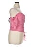 Bebe 100% Polyester Pink 3/4 Sleeve Blouse Size 14 - photo 4