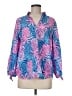 Lilly Pulitzer Tropical Pink 3/4 Sleeve Blouse Size M - photo 1