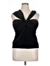 Parker Black Sleeveless Blouse Size XL - photo 1