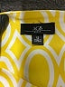 AGB Graphic Yellow Cocktail Dress Size 12 - photo 7