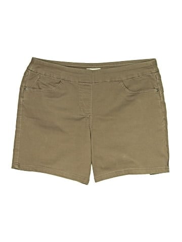 Liz Claiborne Khaki Shorts (view 1)
