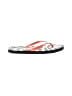 CALVIN KLEIN JEANS Red Flip Flops Size 7 - 8 - photo 1