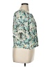 I.N. Studio Teal Short Sleeve Blouse Size XL Petite - photo 4