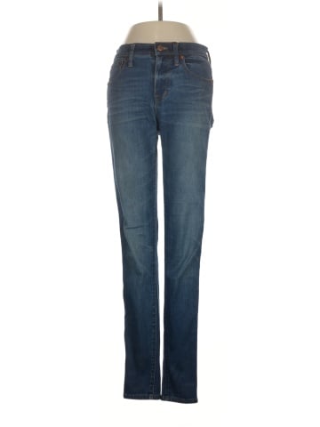 Madewell Tall 9" Mid-Rise Skinny Jeans in Patty Wash (view 1)