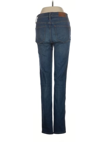 Madewell Tall 9" Mid-Rise Skinny Jeans in Patty Wash (view 2)