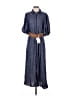 Zara Blue Casual Dress Size S - photo 1