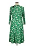 Kasper Print Green Casual Dress Size 1X - photo 2