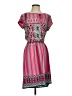 Laundry by Design Print Pink Casual Dress Size S - photo 1