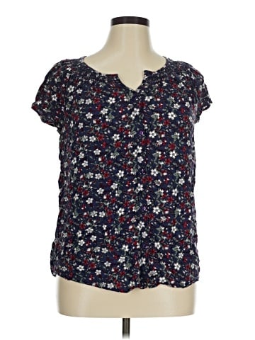 Faded Glory Short Sleeve Blouse (view 1)