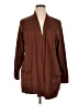 89th & Madison Brown Cardigan Size 1X - photo 1